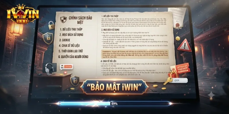 Bảo Mật IWin An Toàn Tuyệt Đối, Bảo Vệ Thông Tin Người Chơi Hiệu Quả