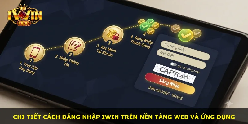 Chi tiết cách đăng nhập iWin trên nền tảng web và ứng dụng