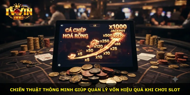 Chiến thuật thông minh giúp quản lý vốn hiệu quả khi chơi slot