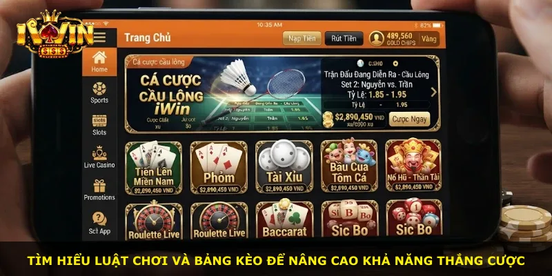 Tìm hiểu luật chơi và bảng kèo để nâng cao khả năng thắng cược