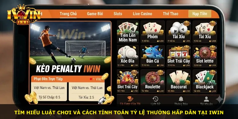 Tìm hiểu luật chơi và cách tính toán tỷ lệ thưởng hấp dẫn tại iWin
