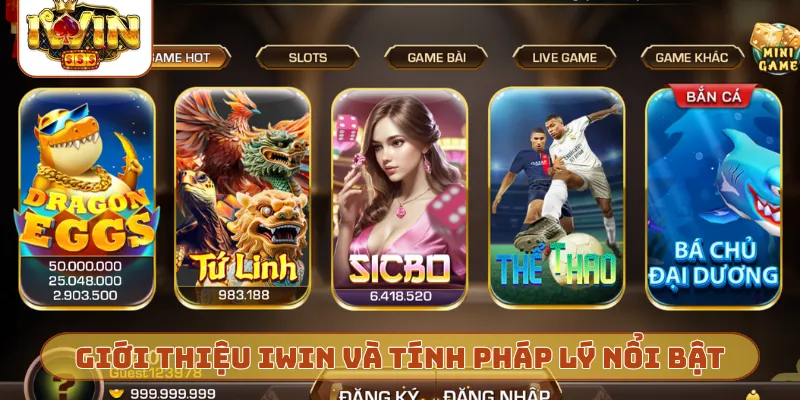 Tính pháp lý của cổng game IWIN