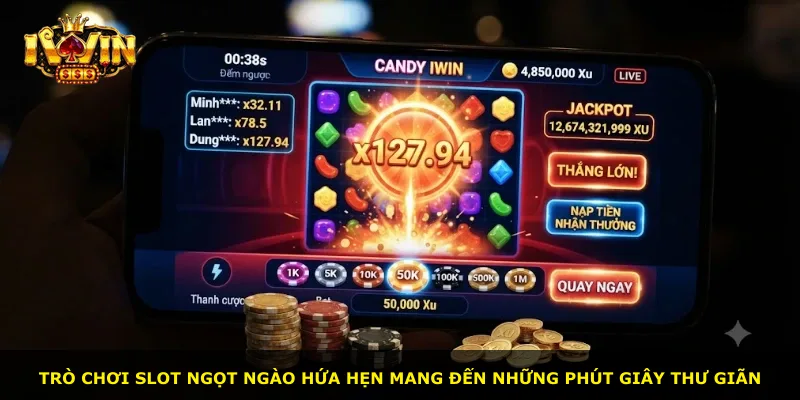 Trò chơi slot ngọt ngào hứa hẹn mang đến những phút giây thư giãn